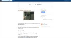 Desktop Screenshot of blog.celiaslattery.com